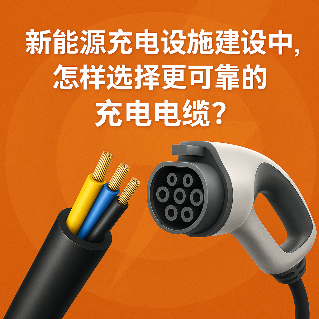 新能源充电设施建设中，怎样选择更可靠的充电电缆？