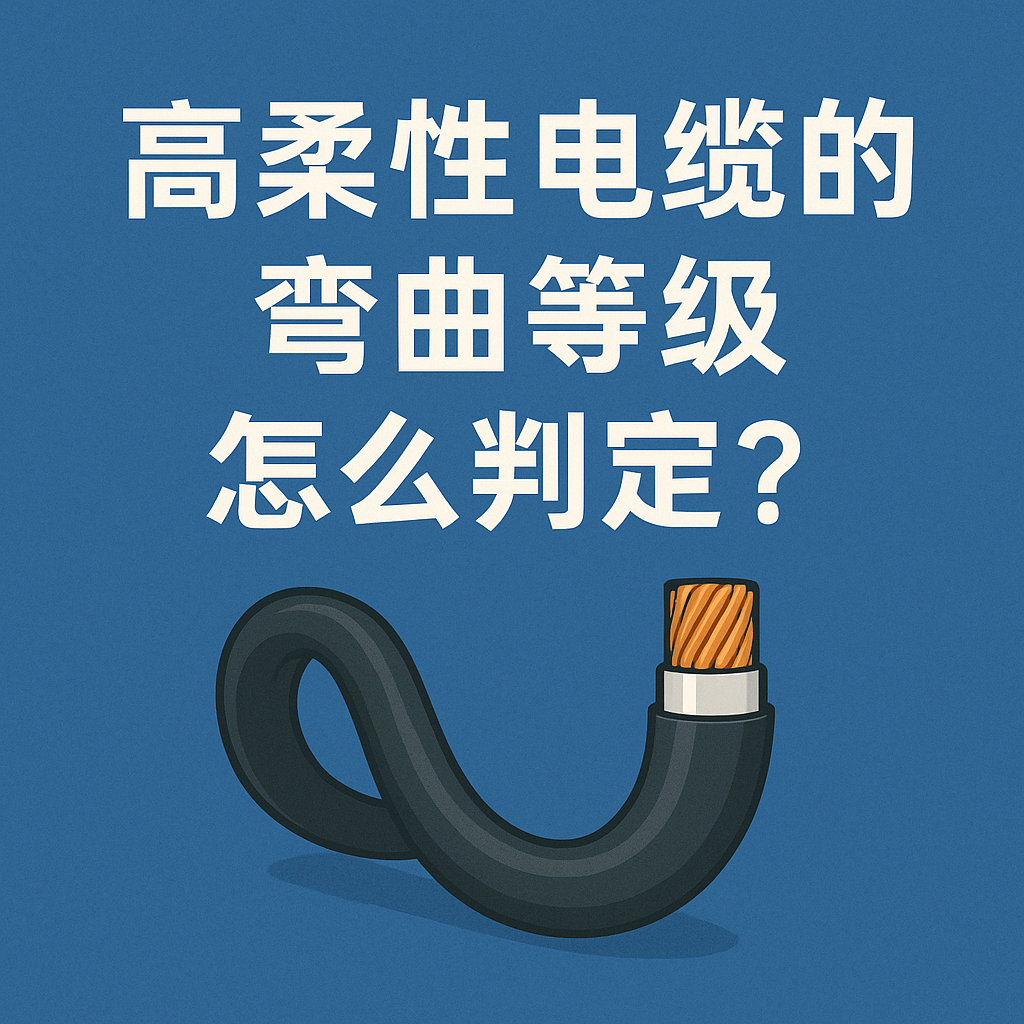 高柔性电缆的弯曲等级怎么判定？