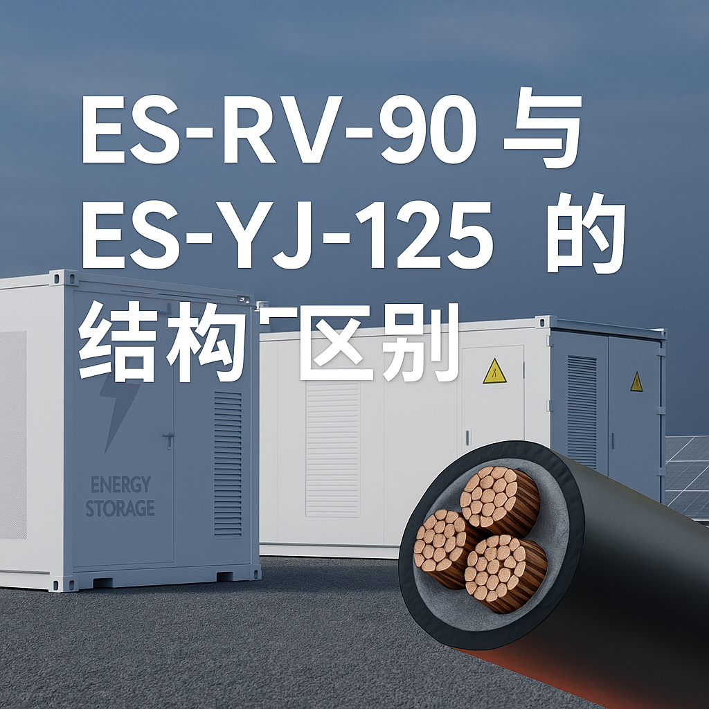 ES-RV-90 和 ES-YJ-125 的结构有什么区别？